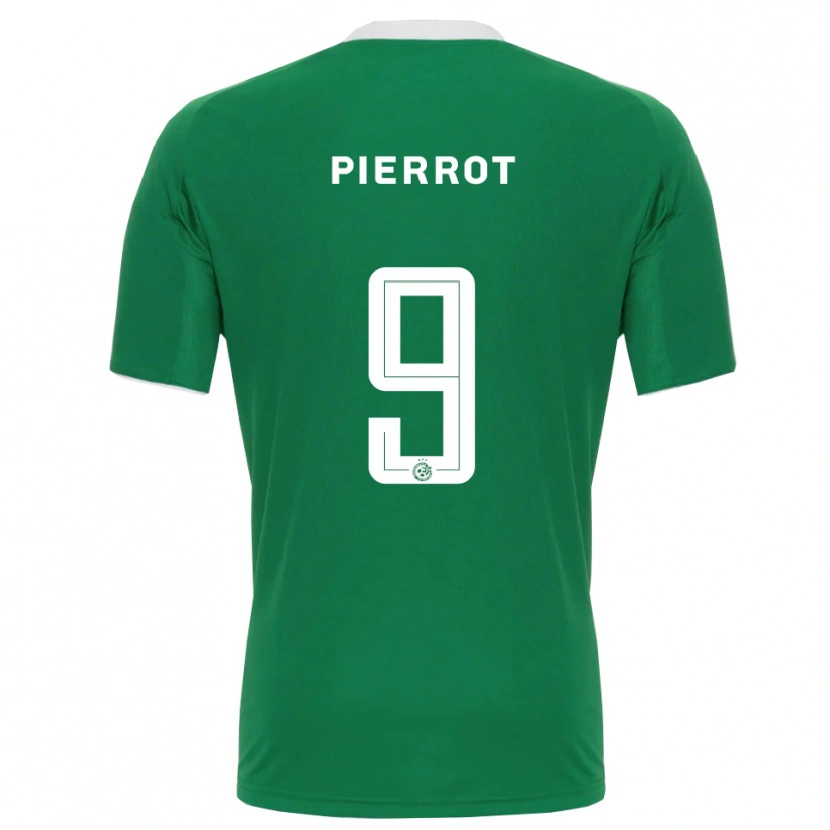 Danxen Kinder Frantzdy Pierrot #9 Grün Weiß Heimtrikot Trikot 2025/26 T-Shirt Österreich