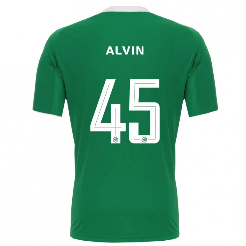 Danxen Kinder Glenn Alvin #45 Grün Weiß Heimtrikot Trikot 2025/26 T-Shirt Österreich