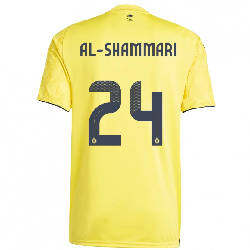 Danxen Kinder Mansour Al-Shammari #24 Gelb Schwarz Heimtrikot Trikot 2025/26 T-Shirt Österreich