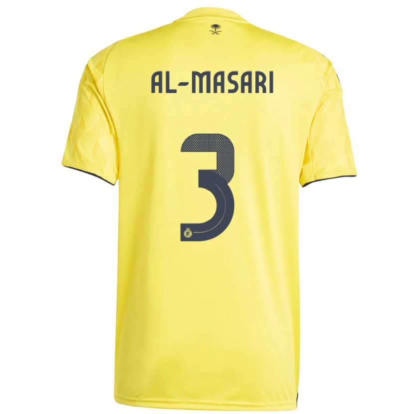Danxen Kinder Wade Al-Masari #3 Gelb Schwarz Heimtrikot Trikot 2025/26 T-Shirt Österreich