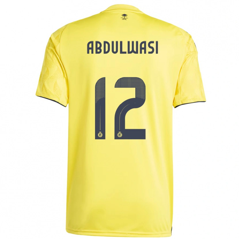 Danxen Kinder Dalal Abdulwasi #12 Gelb Schwarz Heimtrikot Trikot 2025/26 T-Shirt Österreich