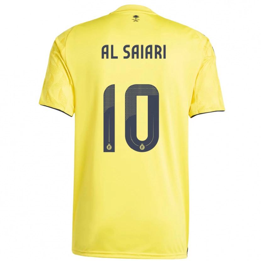 Danxen Kinder Mubarkh Al-Saiari #10 Gelb Schwarz Heimtrikot Trikot 2025/26 T-Shirt Österreich