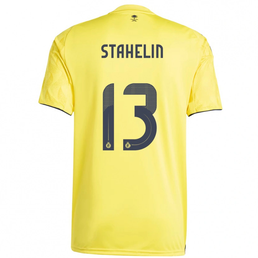 Danxen Kinder Izabela Stahelin #13 Gelb Schwarz Heimtrikot Trikot 2025/26 T-Shirt Österreich