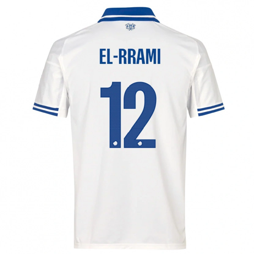 Danxen Kinder Jamil El-Rrami #12 Weiß Blau Heimtrikot Trikot 2025/26 T-Shirt Österreich