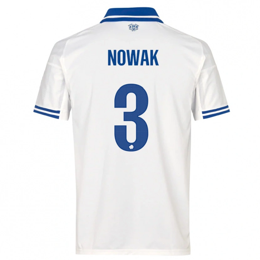 Danxen Kinder Julie Nowak #3 Weiß Blau Heimtrikot Trikot 2025/26 T-Shirt Österreich