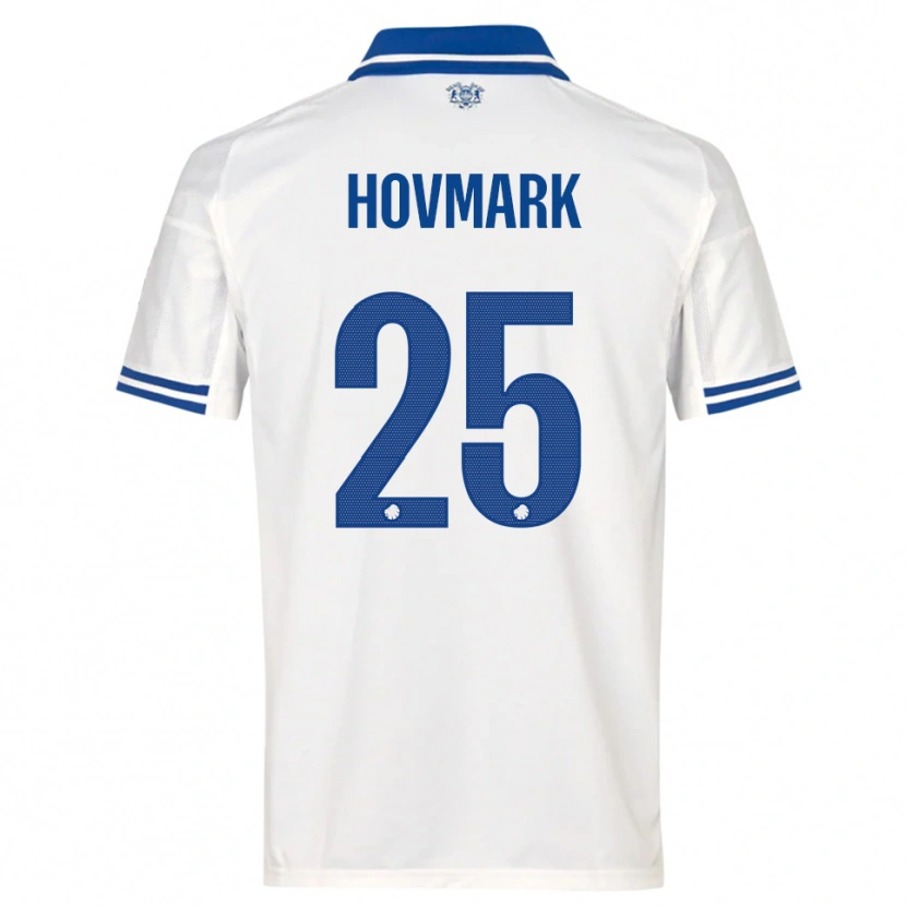 Danxen Kinder Maria Hovmark #25 Weiß Blau Heimtrikot Trikot 2025/26 T-Shirt Österreich
