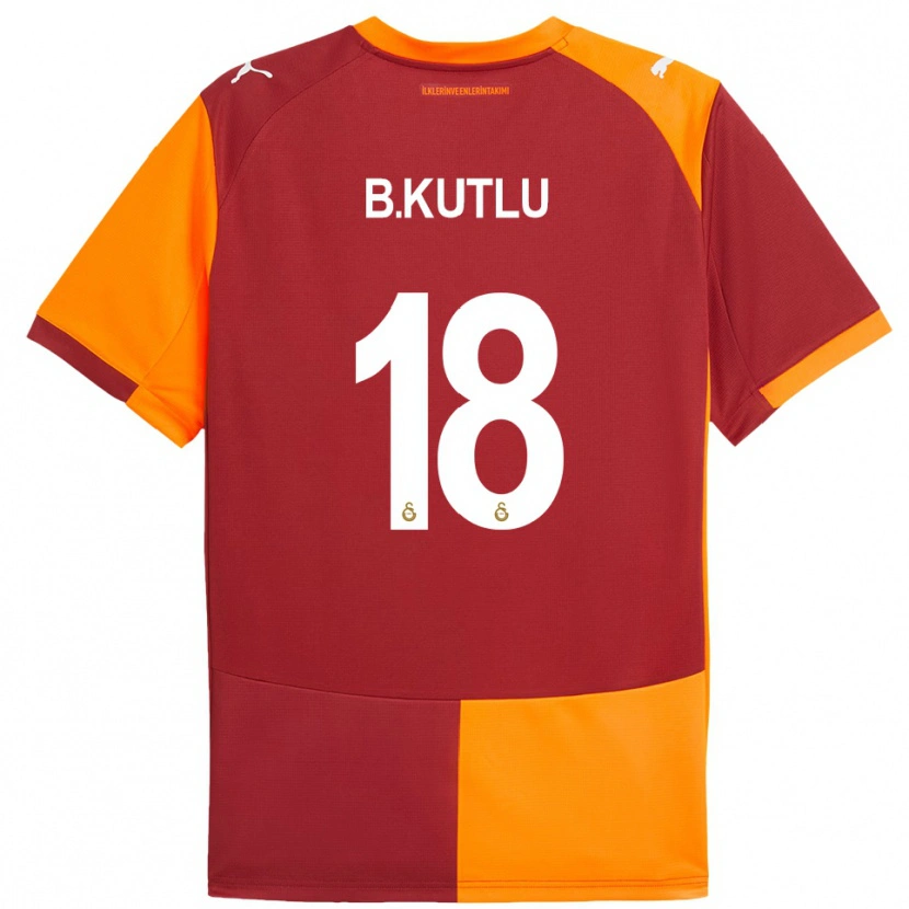 Danxen Kinder Berkan Kutlu #18 Rot Orange Heimtrikot Trikot 2025/26 T-Shirt Österreich