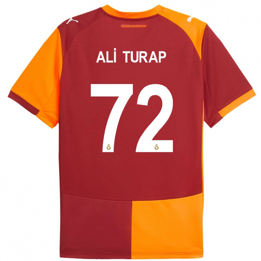 Danxen Kinder Ali Turap Bülbül #72 Rot Orange Heimtrikot Trikot 2025/26 T-Shirt Österreich