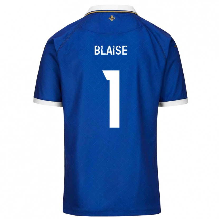 Danxen Kinder Enzo Blaise #1 Blau Gold Heimtrikot Trikot 2025/26 T-Shirt Österreich