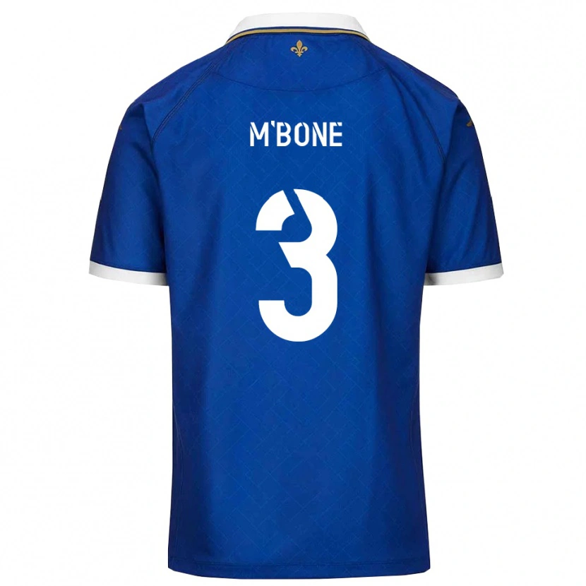 Danxen Kinder Yannick M'bone #3 Blau Gold Heimtrikot Trikot 2025/26 T-Shirt Österreich