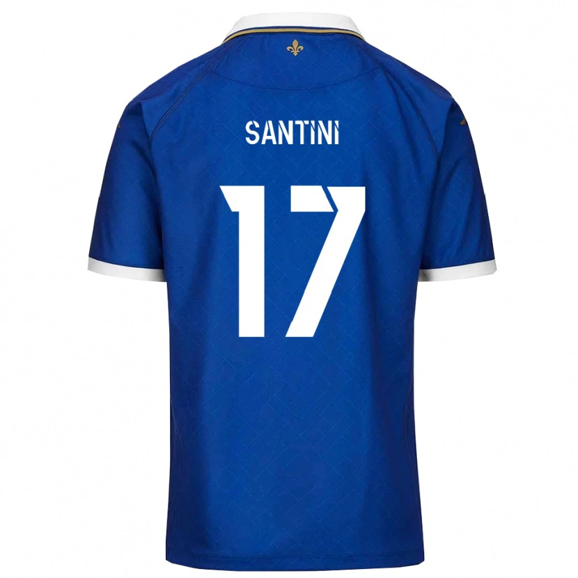 Danxen Kinder Jérémi Santini #17 Blau Gold Heimtrikot Trikot 2025/26 T-Shirt Österreich