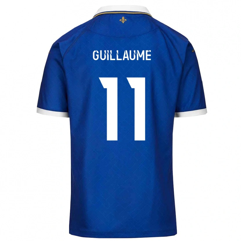 Danxen Kinder Shelton Guillaume #11 Blau Gold Heimtrikot Trikot 2025/26 T-Shirt Österreich