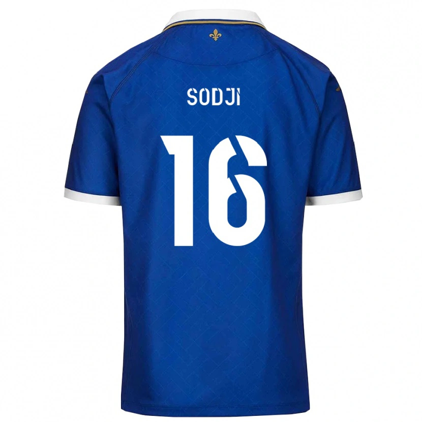 Danxen Kinder Alexandre Sodji #16 Blau Gold Heimtrikot Trikot 2025/26 T-Shirt Österreich