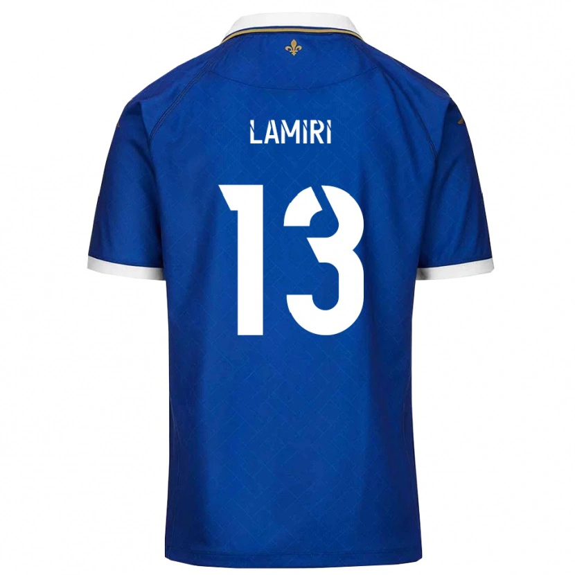 Danxen Kinder Nadil Lamiri #13 Blau Gold Heimtrikot Trikot 2025/26 T-Shirt Österreich