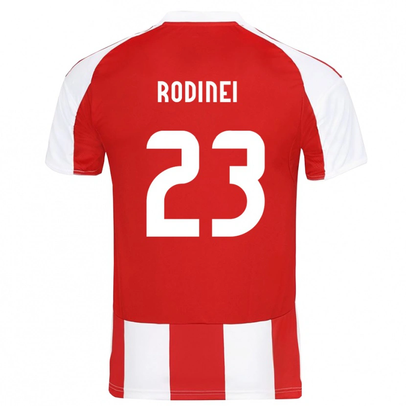 Danxen Kinder Rodinei #23 Rot Weiß Heimtrikot Trikot 2025/26 T-Shirt Österreich