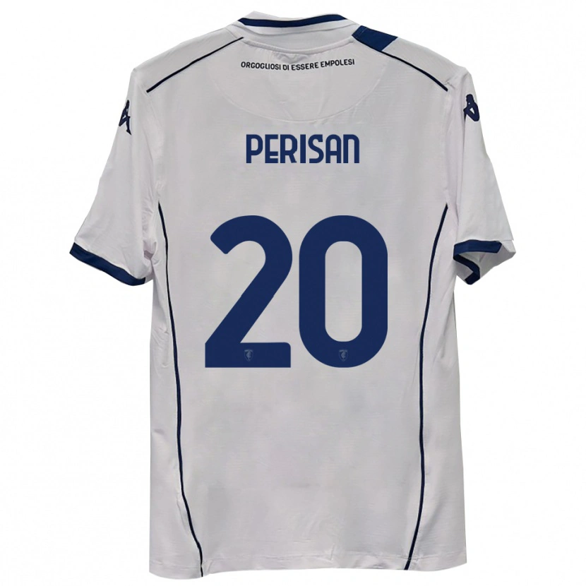 Danxen Kinder Samuele Perisan #20 Dunkelmarineblau Auswärtstrikot Trikot 2025/26 T-Shirt Österreich