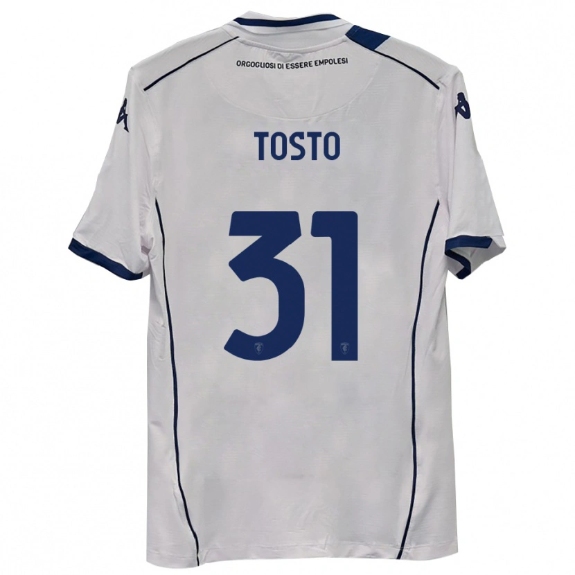 Danxen Kinder Lorenzo Tosto #31 Dunkelmarineblau Auswärtstrikot Trikot 2025/26 T-Shirt Österreich