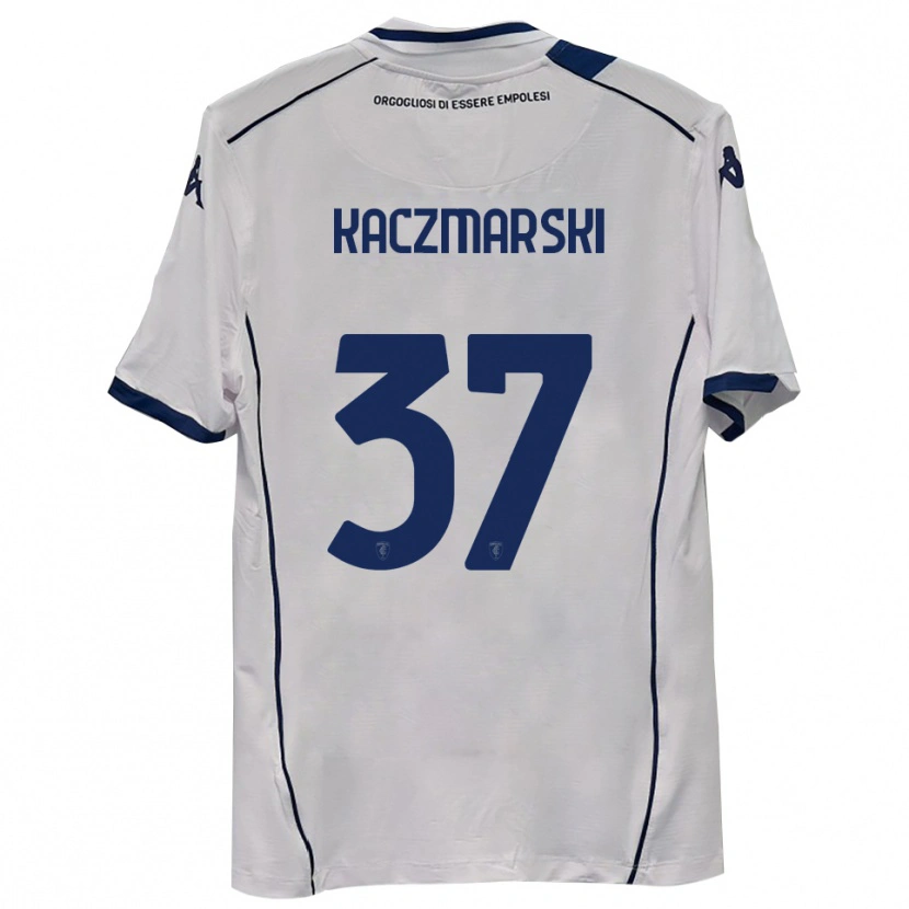 Danxen Kinder Iwo Kaczmarski #37 Dunkelmarineblau Auswärtstrikot Trikot 2025/26 T-Shirt Österreich