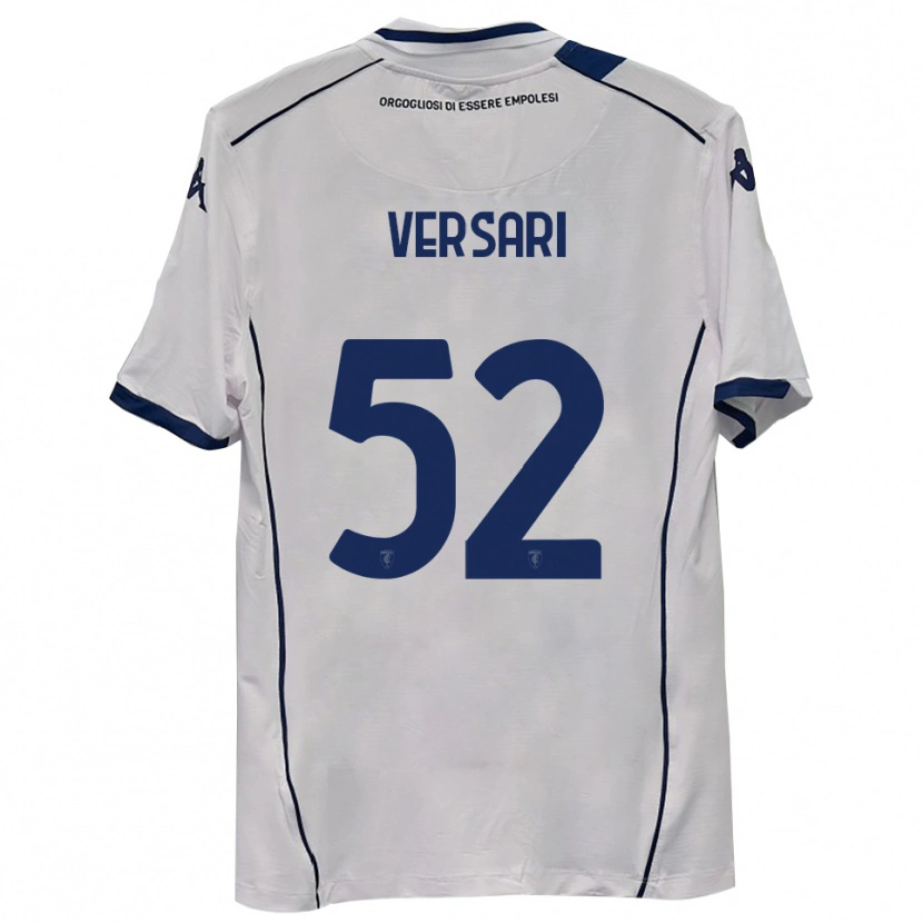 Danxen Kinder Francesco Versari #52 Dunkelmarineblau Auswärtstrikot Trikot 2025/26 T-Shirt Österreich