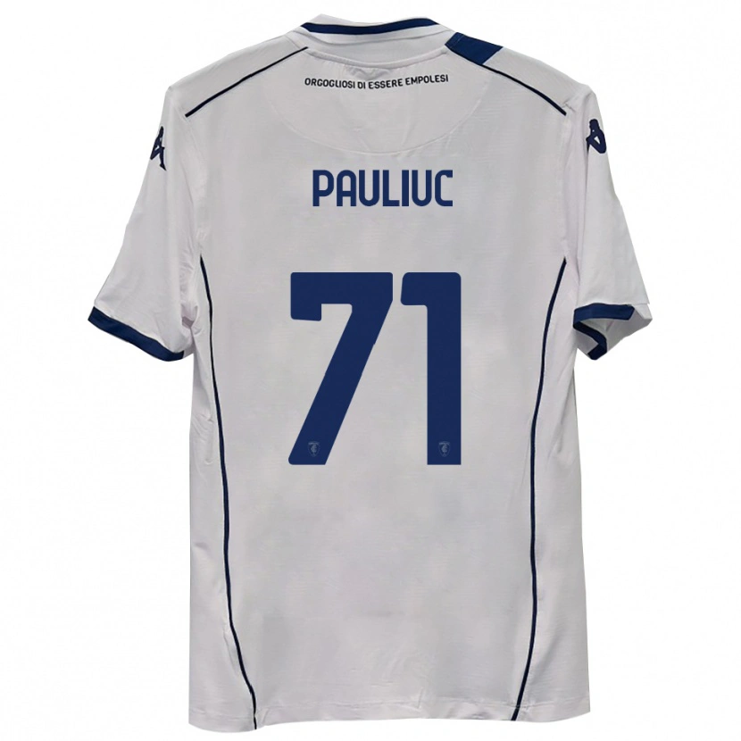 Danxen Kinder Nicolò Pauliuc #71 Dunkelmarineblau Auswärtstrikot Trikot 2025/26 T-Shirt Österreich