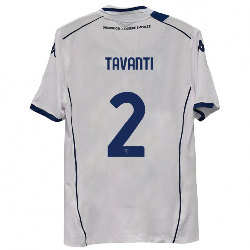 Danxen Kinder Samuele Tavanti #2 Dunkelmarineblau Auswärtstrikot Trikot 2025/26 T-Shirt Österreich