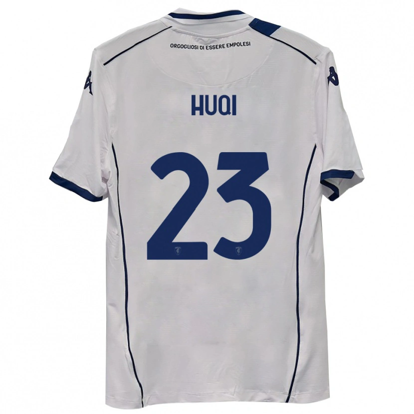 Danxen Kinder Mattia Huqi #23 Dunkelmarineblau Auswärtstrikot Trikot 2025/26 T-Shirt Österreich