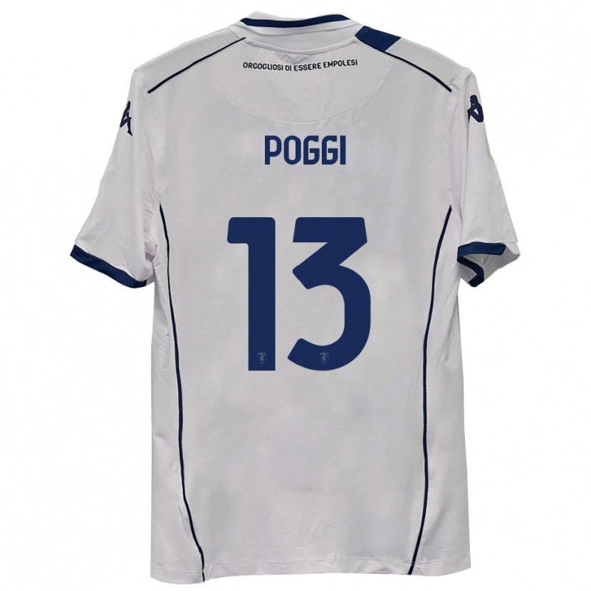 Danxen Kinder Riccardo Poggi #13 Dunkelmarineblau Auswärtstrikot Trikot 2025/26 T-Shirt Österreich