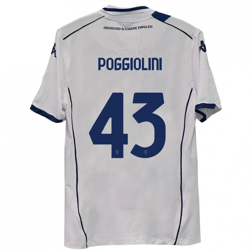 Danxen Kinder Duccio Poggiolini #43 Dunkelmarineblau Auswärtstrikot Trikot 2025/26 T-Shirt Österreich