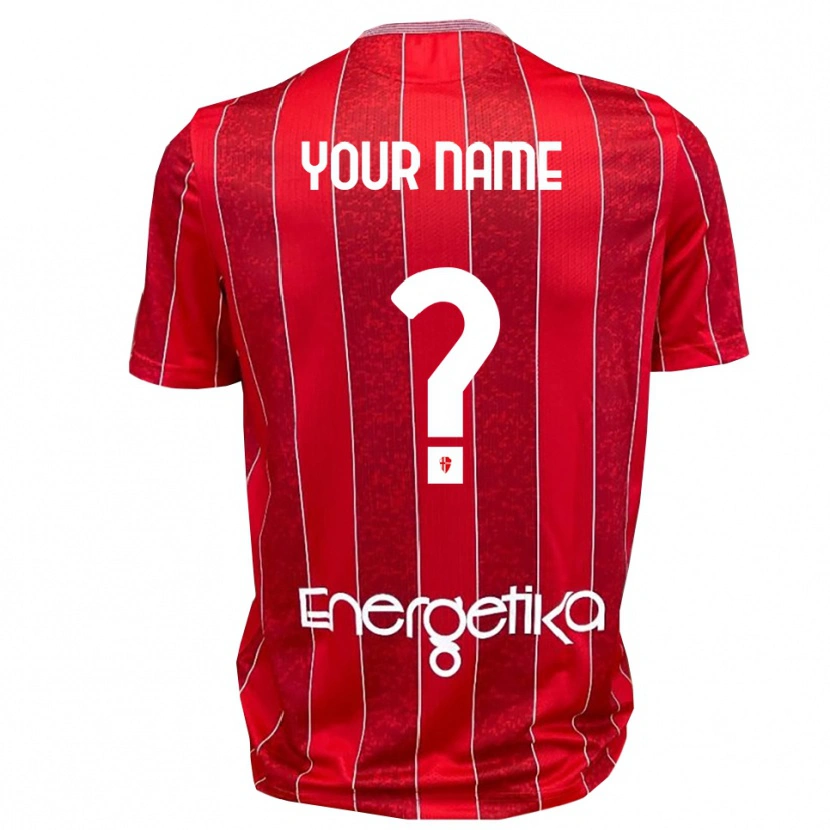 Danxen Kinder Ihren Namen #0 Rot Weiß Auswärtstrikot Trikot 2025/26 T-Shirt Österreich