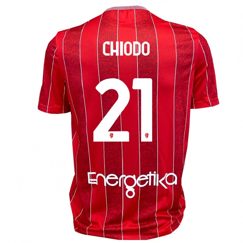 Danxen Kinder Chiodo #21 Rot Weiß Auswärtstrikot Trikot 2025/26 T-Shirt Österreich