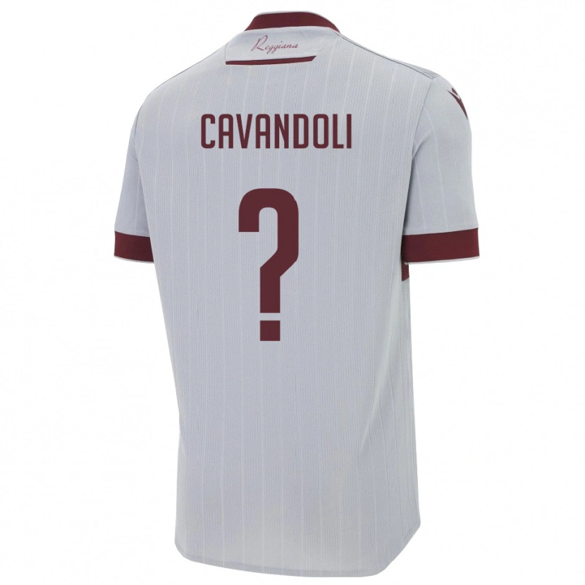 Danxen Kinder Cavandoli Chiara #0 Burgund Weiß Auswärtstrikot Trikot 2025/26 T-Shirt Österreich