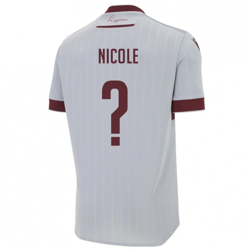Danxen Kinder Pizzera Nicole #0 Burgund Weiß Auswärtstrikot Trikot 2025/26 T-Shirt Österreich