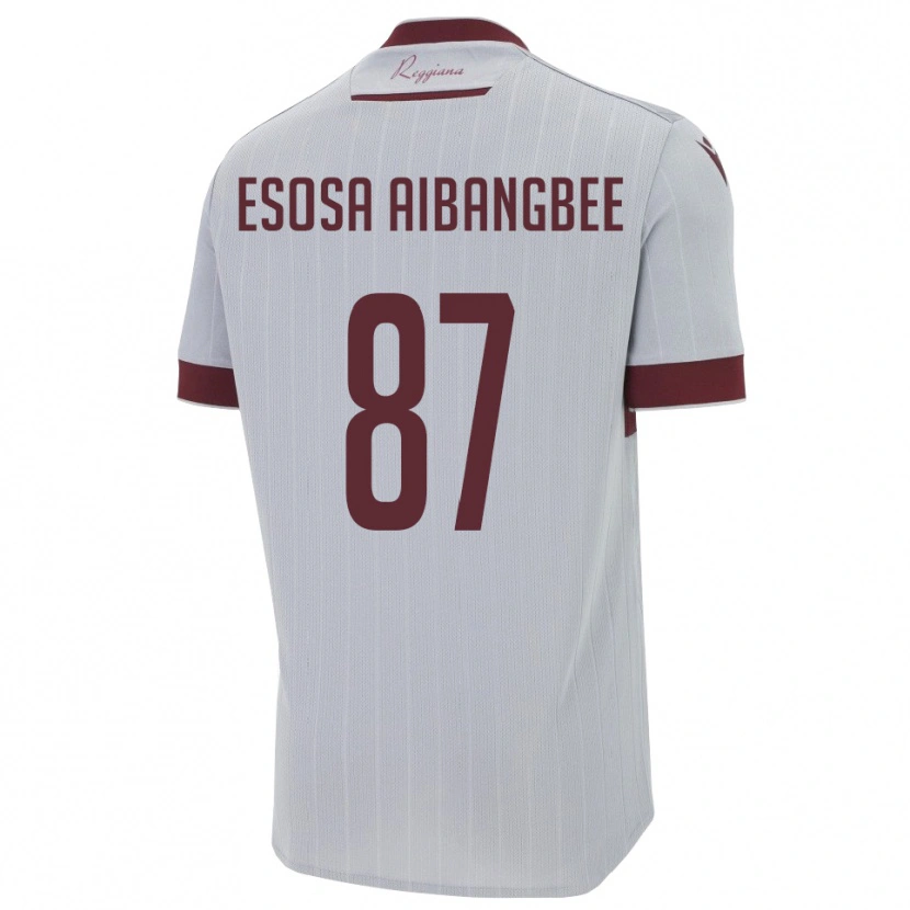 Danxen Kinder Simon Esosa Aibangbee #87 Burgund Weiß Auswärtstrikot Trikot 2025/26 T-Shirt Österreich