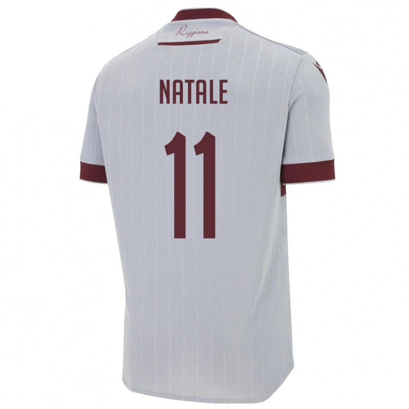 Danxen Kinder Mario Natale #11 Burgund Weiß Auswärtstrikot Trikot 2025/26 T-Shirt Österreich
