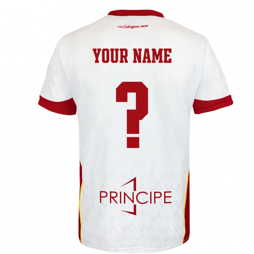 Danxen Kinder Ihren Namen #0 Weiß Rot Auswärtstrikot Trikot 2025/26 T-Shirt Österreich