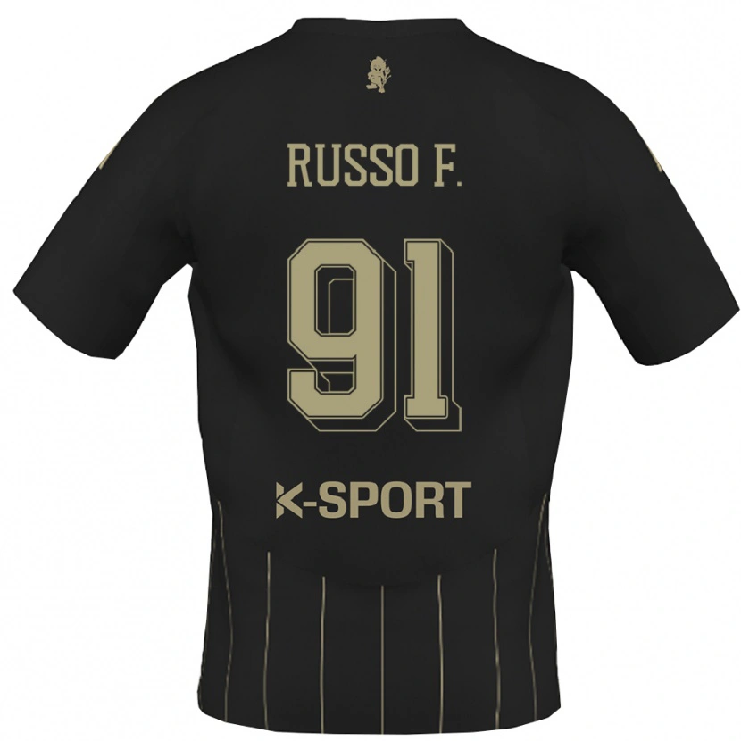 Danxen Kinder Flavio Russo #91 Grau Weiß Auswärtstrikot Trikot 2025/26 T-Shirt Österreich