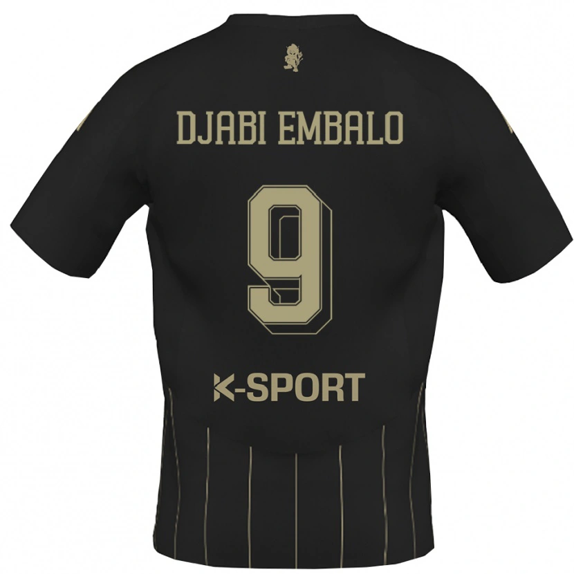 Danxen Kinder Adulai Djabi Embalo #9 Grau Weiß Auswärtstrikot Trikot 2025/26 T-Shirt Österreich