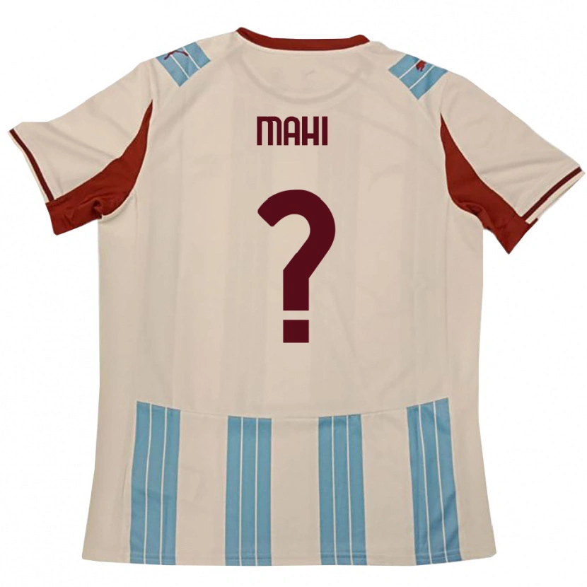 Danxen Kinder Matteo Mahi #0 Himmelblau Weiß Auswärtstrikot Trikot 2025/26 T-Shirt Österreich