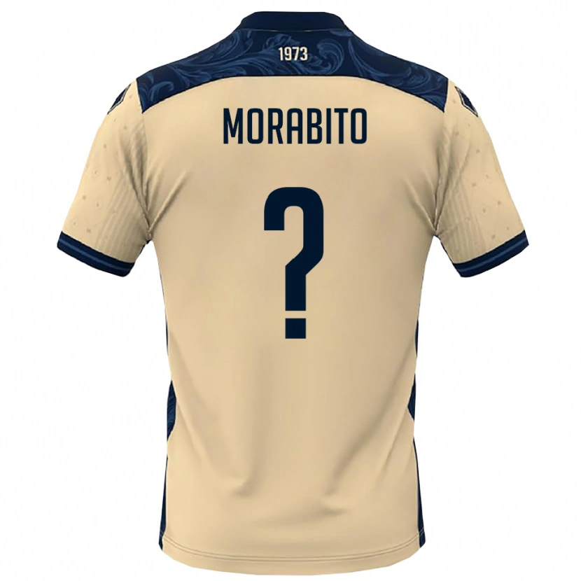 Danxen Kinder Francesco Morabito #0 Weiß Marineblau Auswärtstrikot Trikot 2025/26 T-Shirt Österreich