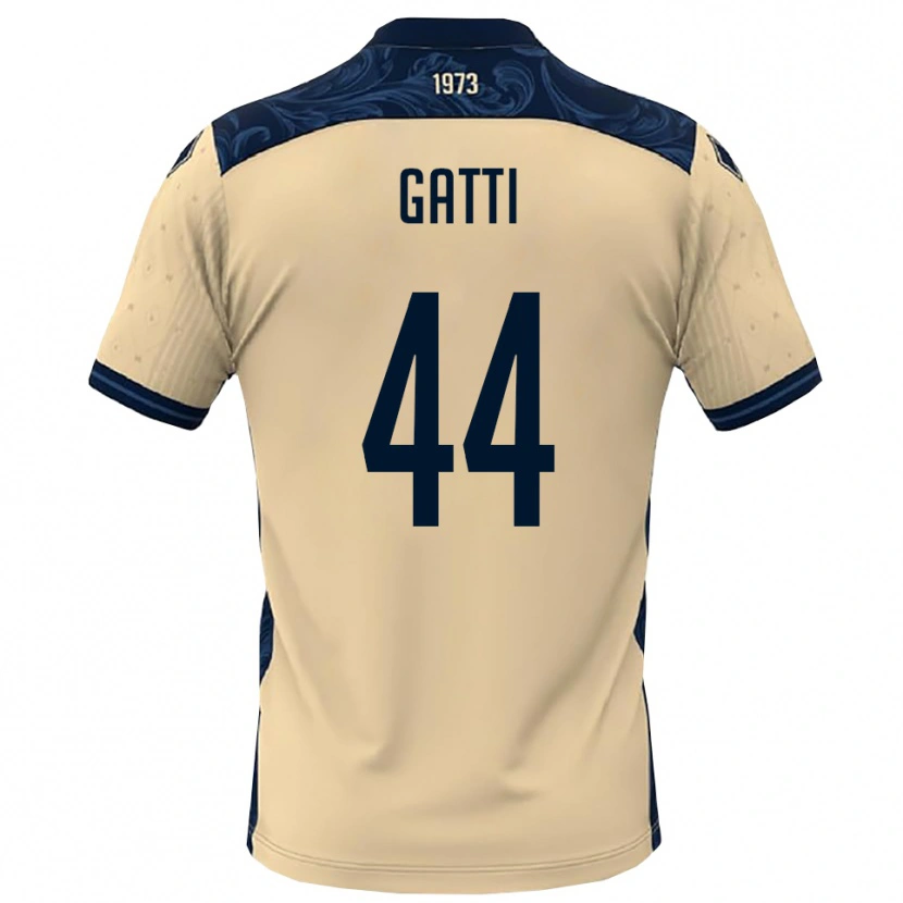 Danxen Kinder Riccardo Gatti #44 Weiß Marineblau Auswärtstrikot Trikot 2025/26 T-Shirt Österreich
