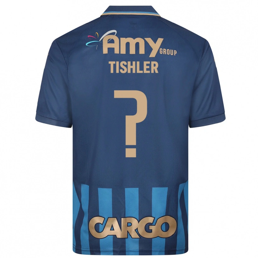 Danxen Kinder Daniel Tishler #0 Marineblau Blau Auswärtstrikot Trikot 2025/26 T-Shirt Österreich