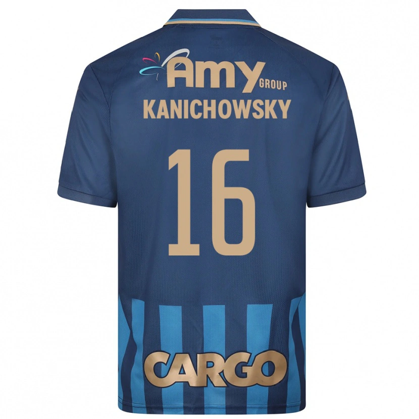 Danxen Kinder Gabi Kanichowsky #16 Marineblau Blau Auswärtstrikot Trikot 2025/26 T-Shirt Österreich