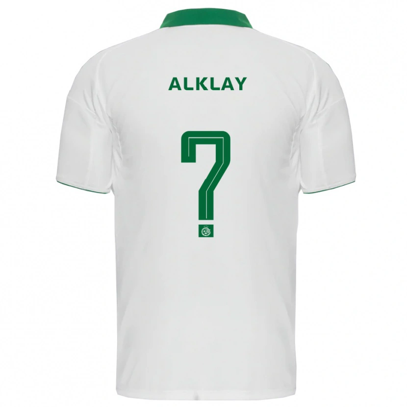 Danxen Kinder Orel Alklay #0 Weiß Grün Auswärtstrikot Trikot 2025/26 T-Shirt Österreich