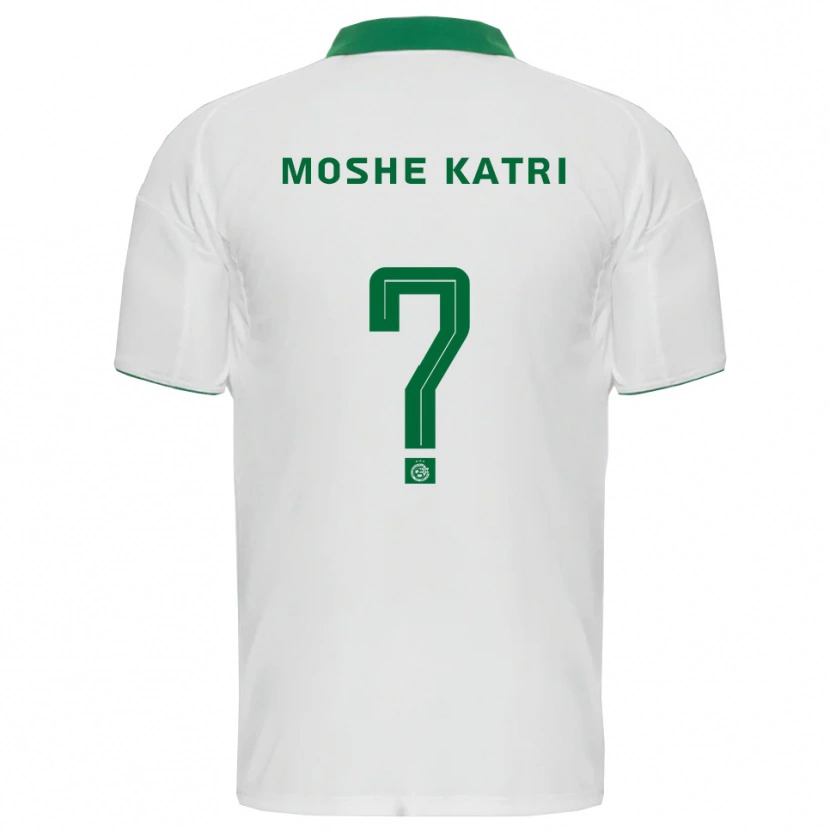 Danxen Kinder Roy Moshe Katri #0 Weiß Grün Auswärtstrikot Trikot 2025/26 T-Shirt Österreich