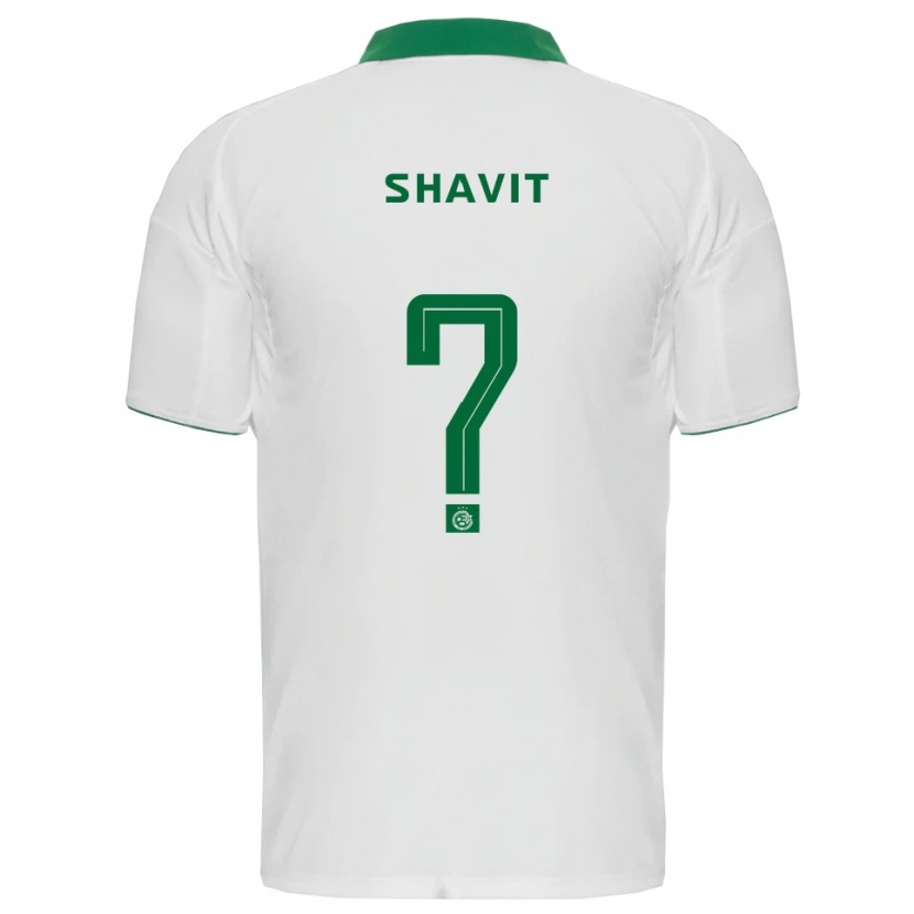 Danxen Kinder Noam Shavit #0 Weiß Grün Auswärtstrikot Trikot 2025/26 T-Shirt Österreich