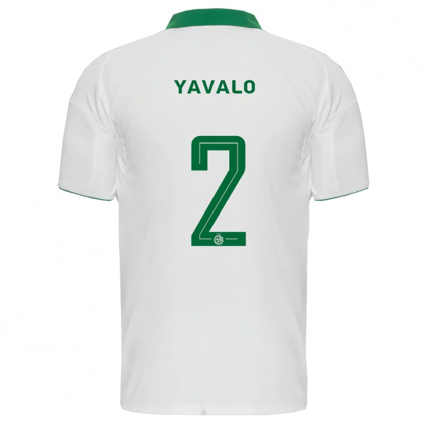 Danxen Kinder Gatachao Yavalo #2 Weiß Grün Auswärtstrikot Trikot 2025/26 T-Shirt Österreich
