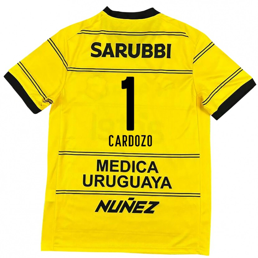 Danxen Kinder Thiago Cardozo #1 Schwarz Gold Auswärtstrikot Trikot 2025/26 T-Shirt Österreich