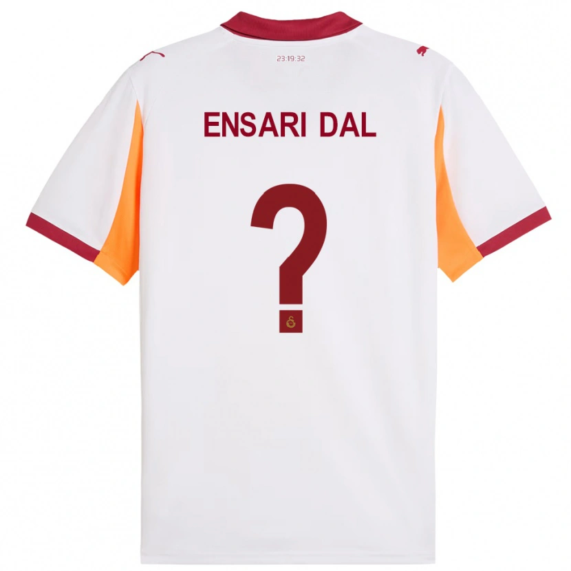 Danxen Kinder Ömer Ensari Dal #0 Weiß Rot Auswärtstrikot Trikot 2025/26 T-Shirt Österreich