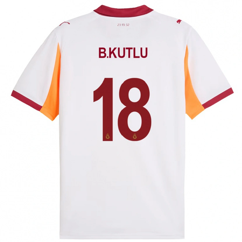 Danxen Kinder Berkan Kutlu #18 Weiß Rot Auswärtstrikot Trikot 2025/26 T-Shirt Österreich
