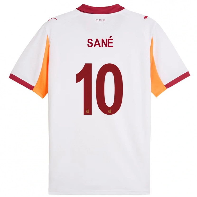 Danxen Kinder Leroy Sané #10 Weiß Rot Auswärtstrikot Trikot 2025/26 T-Shirt Österreich